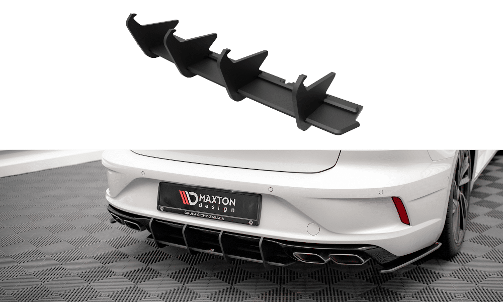 MAXTON DESIGN - Street Pro Zadný difúzor Volkswagen Arteon R, Čierna Matná