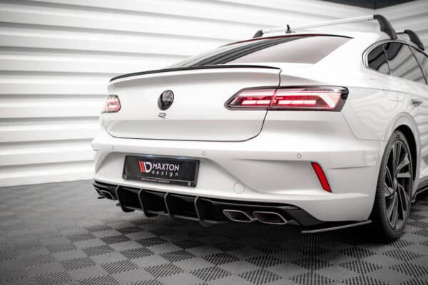 MAXTON DESIGN - Street Pro Zadný difúzor Volkswagen Arteon R, Čierna Matná – Obrázok 2