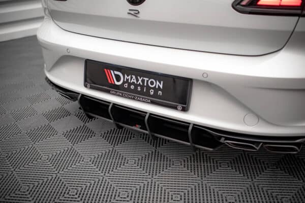 MAXTON DESIGN - Street Pro Zadný difúzor Volkswagen Arteon R, Čierna Matná – Obrázok 3