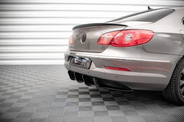 MAXTON DESIGN - Street Pro Zadný difúzor Volkswagen Passat CC, Čierna Matná – Obrázok 3