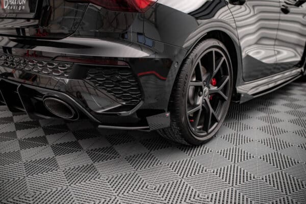 MAXTON DESIGN - Street Pro Zadné bočné difúzory Audi RS3 Sportback 8Y, Čierna Matná – Obrázok 2