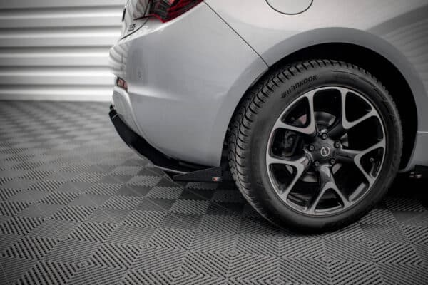 MAXTON DESIGN - Street Pro Zadný difúzor + Splitre Opel Astra GTC OPC-Line J, Čierna Matná – Obrázok 3