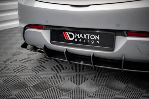 MAXTON DESIGN - Street Pro Zadný difúzor + Splitre Opel Astra GTC OPC-Line J, Čierna Matná – Obrázok 5