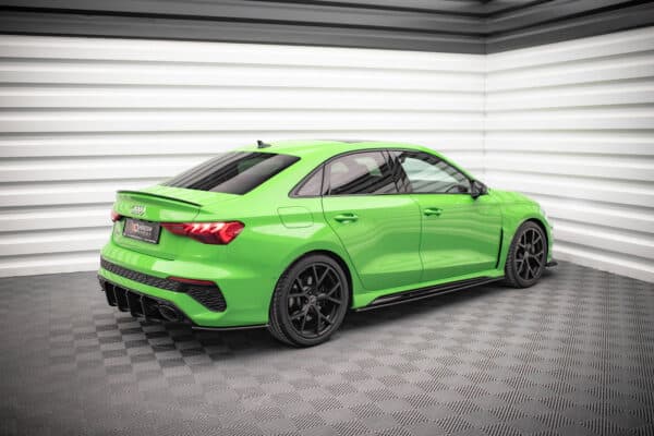 MAXTON DESIGN - Street Pro Lišty pod bočné prahy Audi RS3 Sedan 8Y, Čierna Matná – Obrázok 3