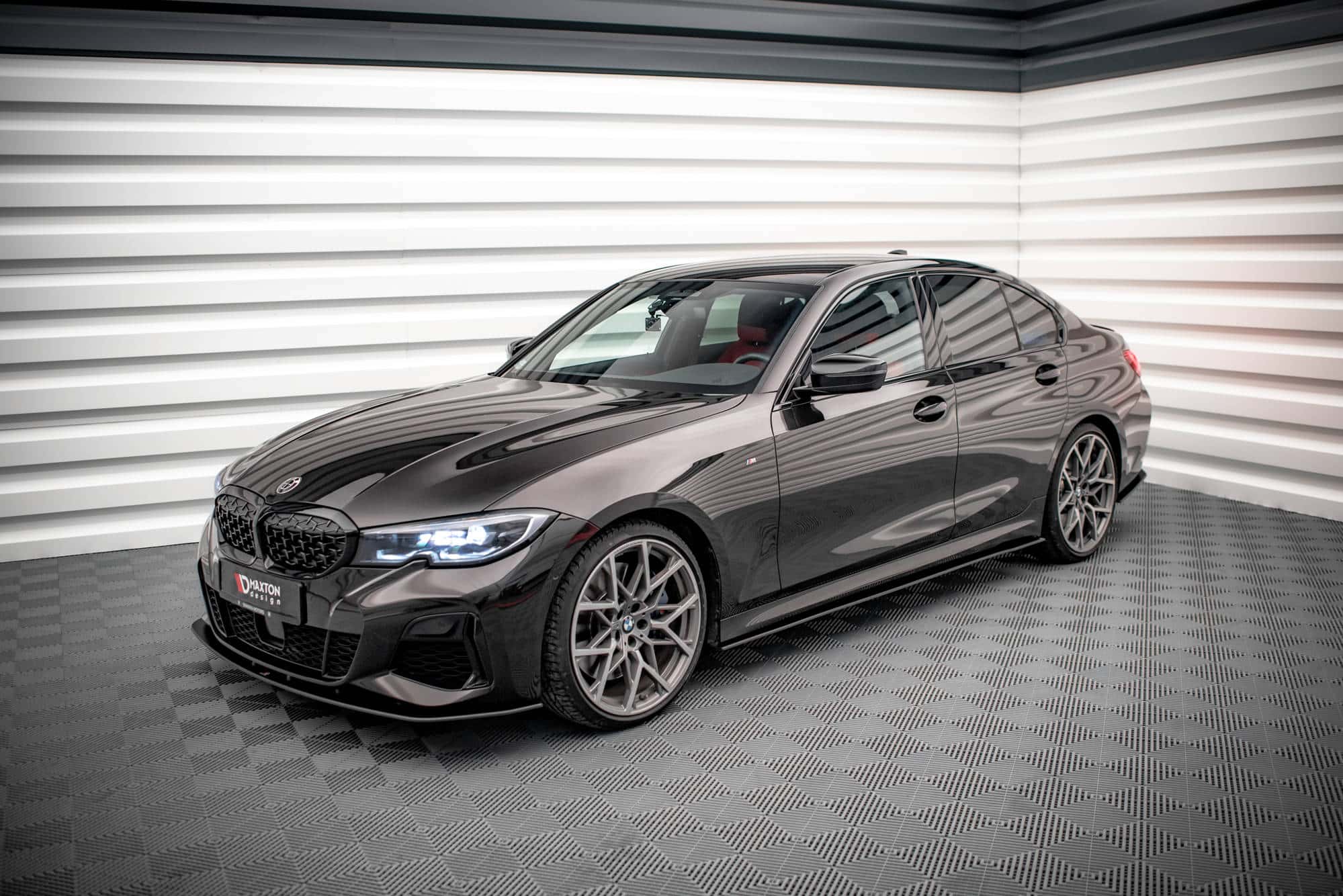 MAXTON DESIGN - Street Pro Lišty pod bočné prahy vhodné pre BMW 3 M-Pack G20 / G21, Čierna Matná – Obrázok 3