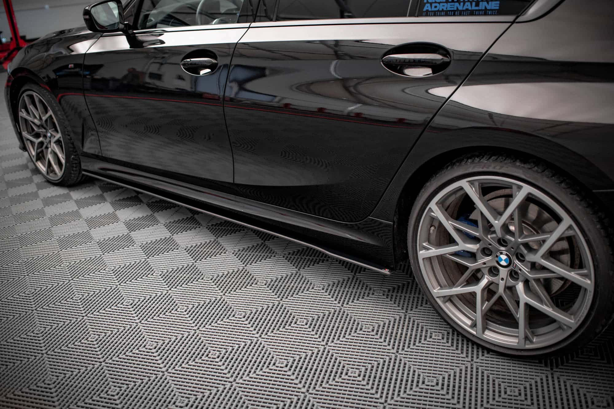 MAXTON DESIGN - Street Pro Lišty pod bočné prahy vhodné pre BMW 3 M-Pack G20 / G21, Čierna Matná – Obrázok 4