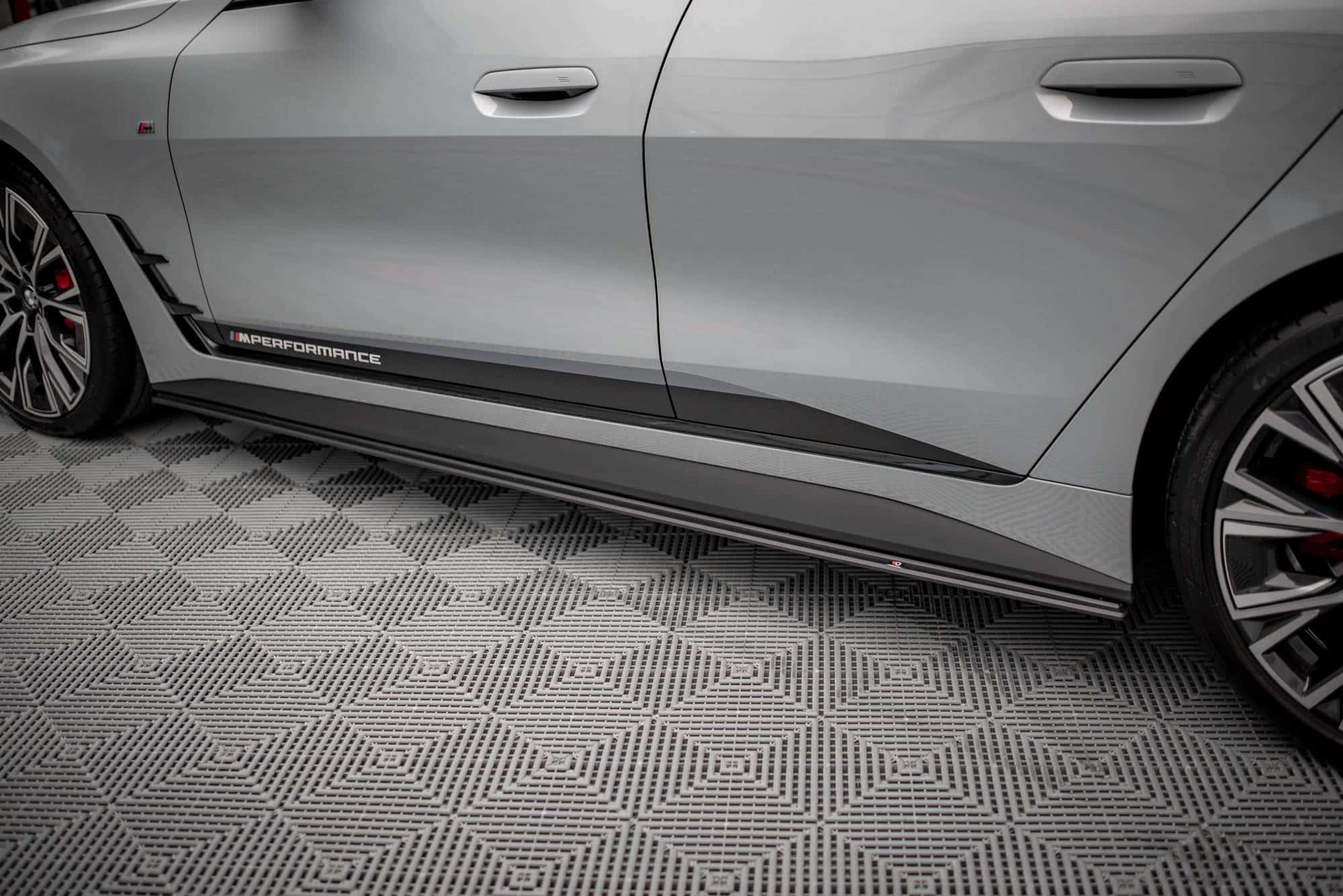 MAXTON DESIGN - Street Pro Lišty pod bočné prahy vhodné pre BMW 4 Gran Coupe M-Pack G26, Čierna Matná – Obrázok 3