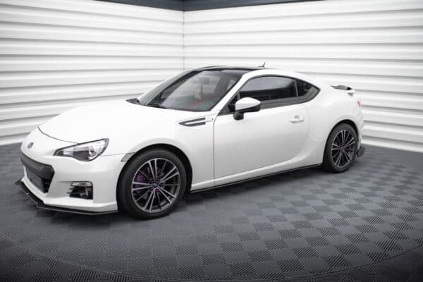 MAXTON DESIGN - Street Pro Lišty pod bočné prahy Subaru BRZ Mk1 / Mk1 Facelift, Čierna Matná – Obrázok 2