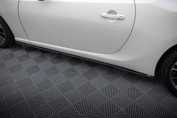 MAXTON DESIGN - Street Pro Lišty pod bočné prahy Subaru BRZ Mk1 / Mk1 Facelift, Čierna Matná – Obrázok 4