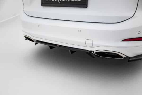 MAXTON DESIGN - Difúzor zadného nárazníka Ford Focus Vignale Estate Mk4, Čierny lesk – Obrázok 6