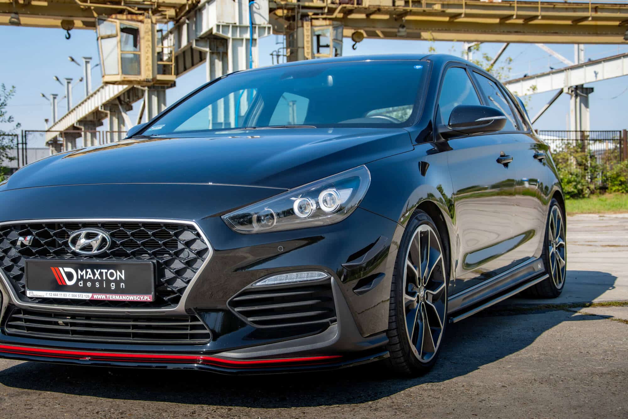MAXTON DESIGN - Krídelka/Splitre predného nárazníka Hyundai I30 N Mk3 – Obrázok 5