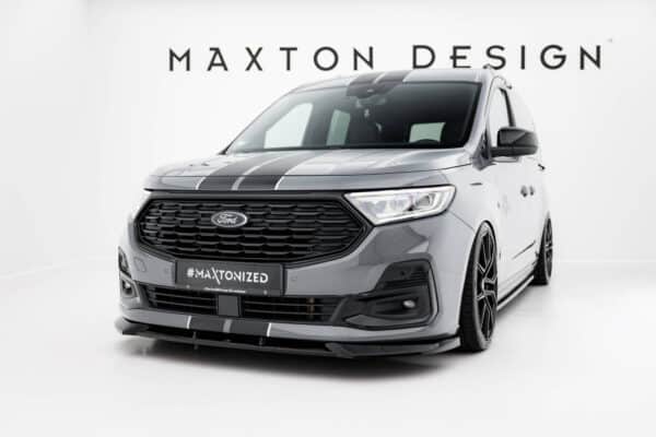 MAXTON DESIGN - Spoiler pod predný nárazník Ford Transit Connect Mk3, Čierny lesk – Obrázok 5