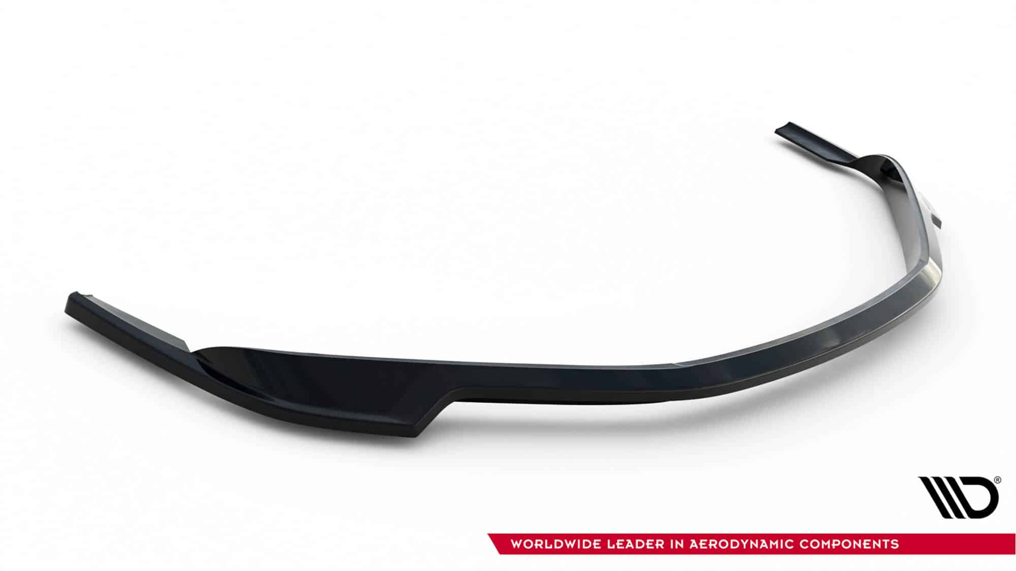 MAXTON DESIGN - Spoiler pod predný nárazník Porsche 911 Turbo S Sport Package 992, Čierny lesk – Obrázok 4