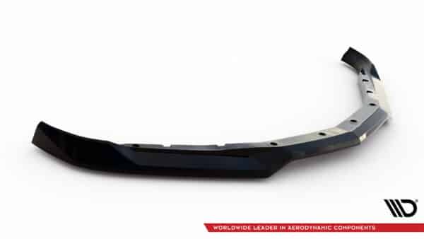 MAXTON DESIGN - Spoiler pod predný nárazník V.1 Chevrolet Camaro SS Mk6 Facelift, Čierny lesk – Obrázok 4