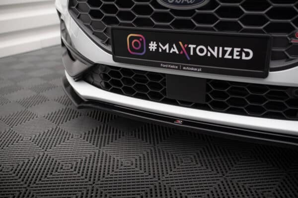 MAXTON DESIGN - Spoiler pod predný nárazník V.1 Ford Focus ST / ST-Line Mk4 Facelift, Čierny lesk – Obrázok 6