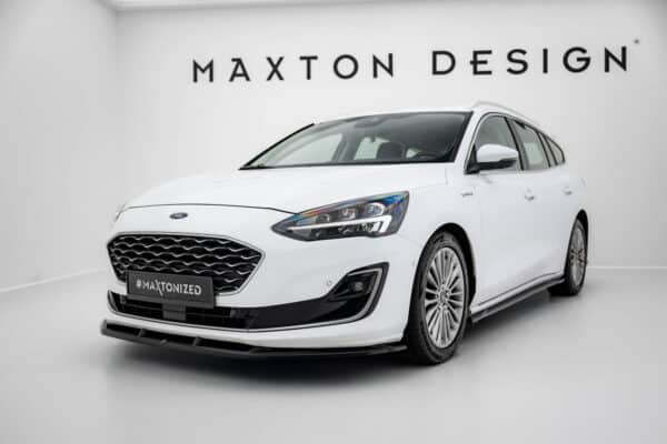 MAXTON DESIGN - Spoiler pod predný nárazník V.1 Ford Focus Vignale Estate Mk4, Čierny lesk – Obrázok 6