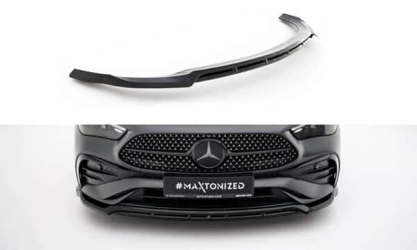 MAXTON DESIGN - Spoiler pod predný nárazník V.1 Mercedes-Benz CLE AMG-Line C236, Čierny lesk