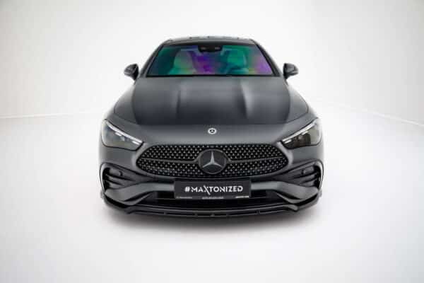 MAXTON DESIGN - Spoiler pod predný nárazník V.1 Mercedes-Benz CLE AMG-Line C236, Čierny lesk – Obrázok 2