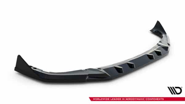 MAXTON DESIGN - Spoiler pod predný nárazník V.2 vhodné pre BMW X6 M F96 Facelift, Čierny lesk – Obrázok 4