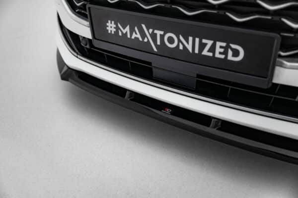 MAXTON DESIGN - Spoiler pod predný nárazník V.2 Ford Focus Vignale Estate Mk4, Čierny lesk – Obrázok 6