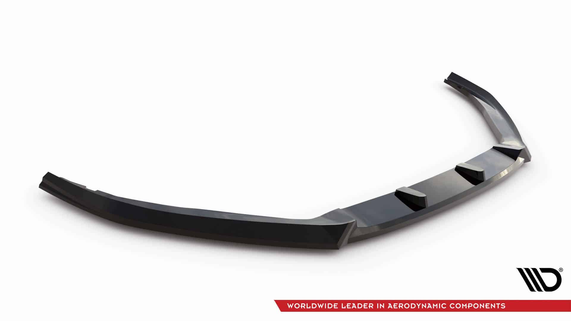 MAXTON DESIGN - Spoiler pod predný nárazník V.2 Ford Focus Vignale Estate Mk4, Čierny lesk – Obrázok 4