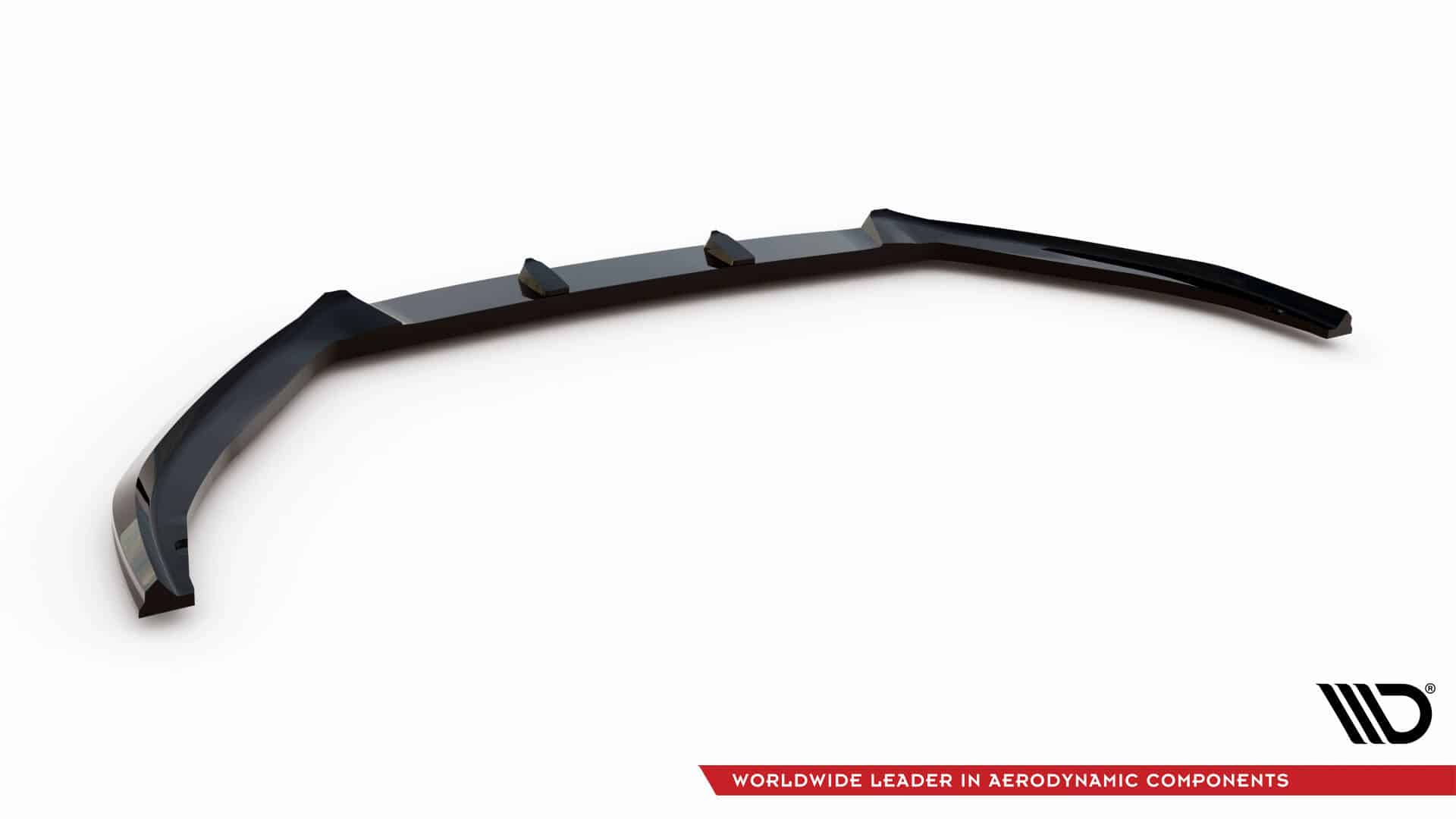 MAXTON DESIGN - Spoiler pod predný nárazník V.2 Ford Focus Vignale Estate Mk4, Čierny lesk – Obrázok 3