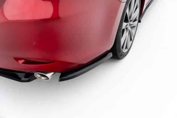 MAXTON DESIGN - Bočné spojlere zadného nárazníka Mazda 6 Sedan Mk3 Facelift, Čierny lesk – Obrázok 5