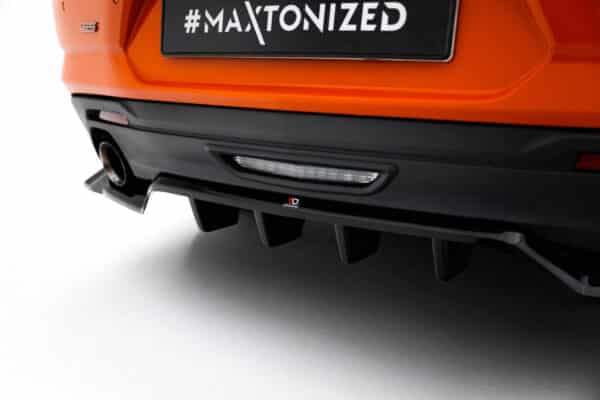 MAXTON DESIGN - Spoiler pod zadný nárazník  Chevrolet Camaro SS Mk6 Facelift, Čierny lesk – Obrázok 6