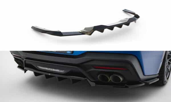 MAXTON DESIGN - Spoiler pod zadný nárazník Ford Mustang GT Mk7, Čierny lesk