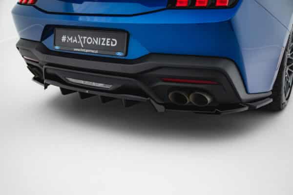 MAXTON DESIGN - Spoiler pod zadný nárazník Ford Mustang GT Mk7, Čierny lesk – Obrázok 5
