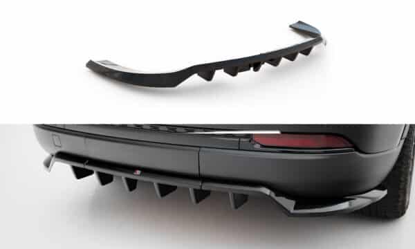 MAXTON DESIGN - Spoiler pod zadný nárazník Jeep Grand Cherokee Trailhawk Mk5, Čierny lesk