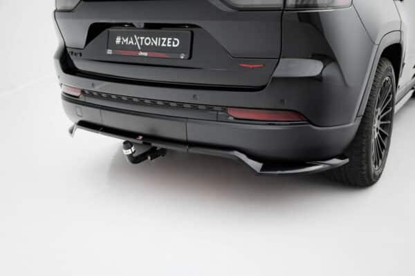 MAXTON DESIGN - Spoiler pod zadný nárazník Jeep Grand Cherokee Trailhawk Mk5, Čierny lesk – Obrázok 3