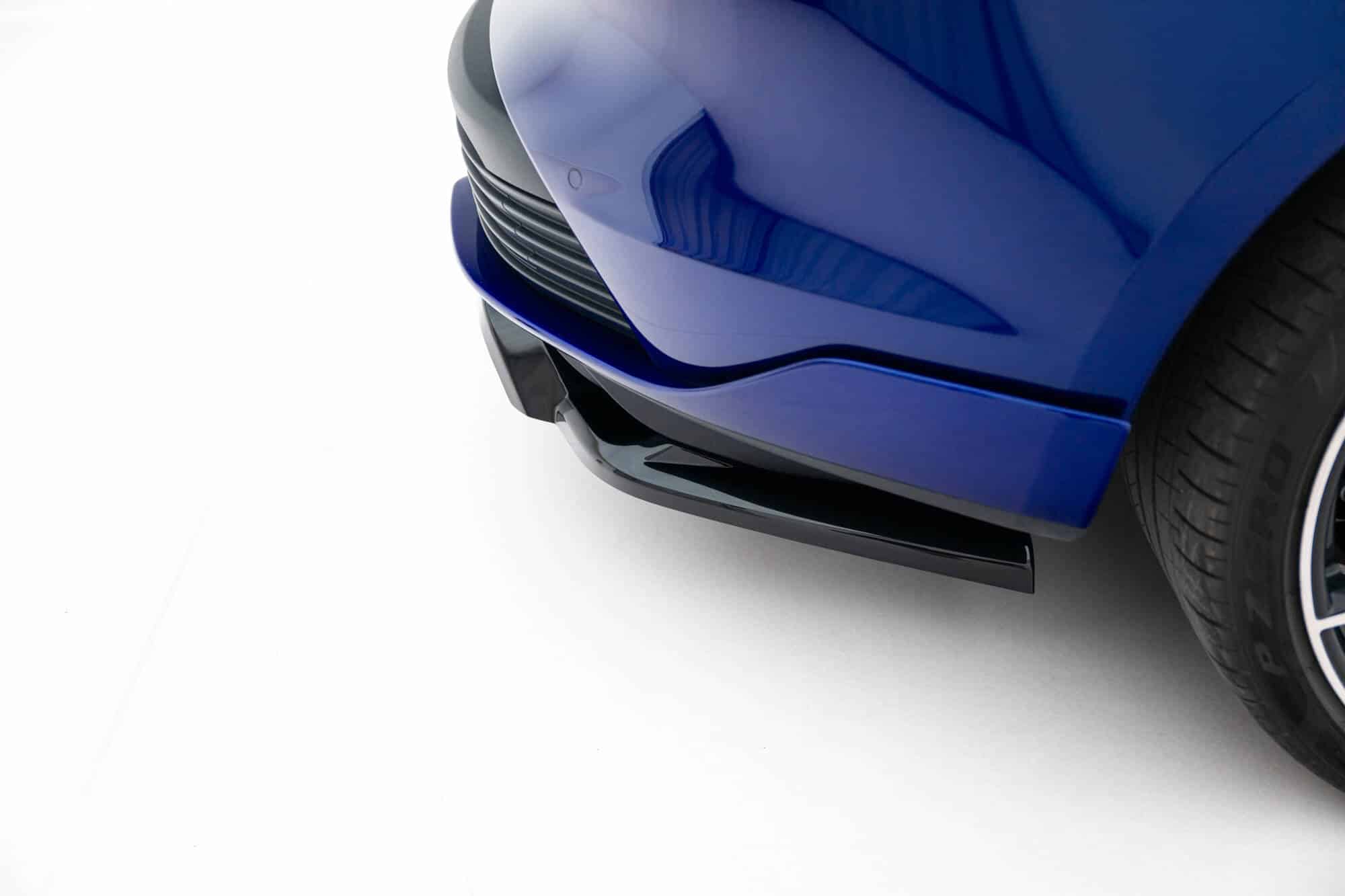 MAXTON DESIGN - Spoiler pod zadný nárazník Porsche Taycan Turbo S Mk1, Čierny lesk – Obrázok 6
