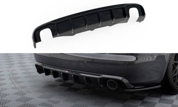 MAXTON DESIGN - Difúzor zadného nárazníka ,Audi A4 B8, Čierny lesk