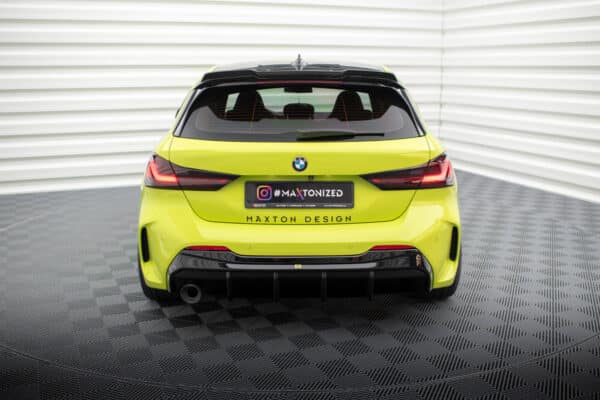 MAXTON DESIGN - Difúzor zadného nárazníka V.3 vhodné pre BMW 1 F40 M-Pack, Čierny lesk – Obrázok 2