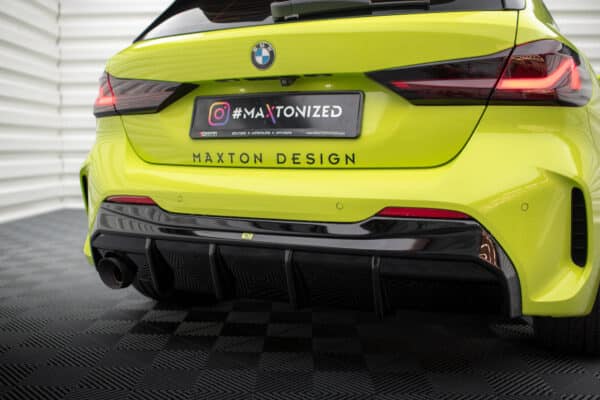 MAXTON DESIGN - Difúzor zadného nárazníka V.3 vhodné pre BMW 1 F40 M-Pack, Čierny lesk – Obrázok 6