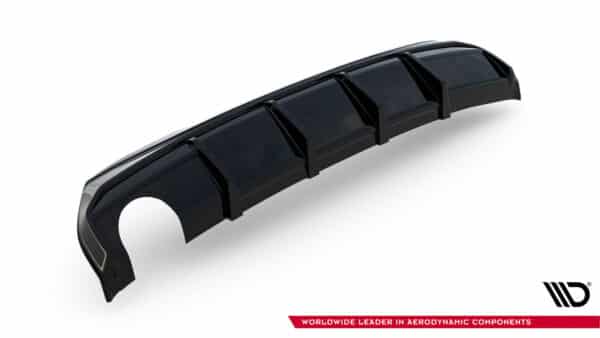 MAXTON DESIGN - Difúzor zadného nárazníka V.3 vhodné pre BMW 1 F40 M-Pack, Čierny lesk – Obrázok 3