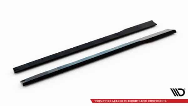 MAXTON DESIGN - Lišty pod bočné prahy Ford Mustang GT Mk7, Čierny lesk – Obrázok 3