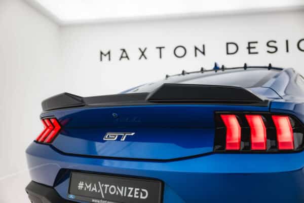 MAXTON DESIGN - Spoiler kufra 3D Ford Mustang GT Mk7, Čierny lesk – Obrázok 6