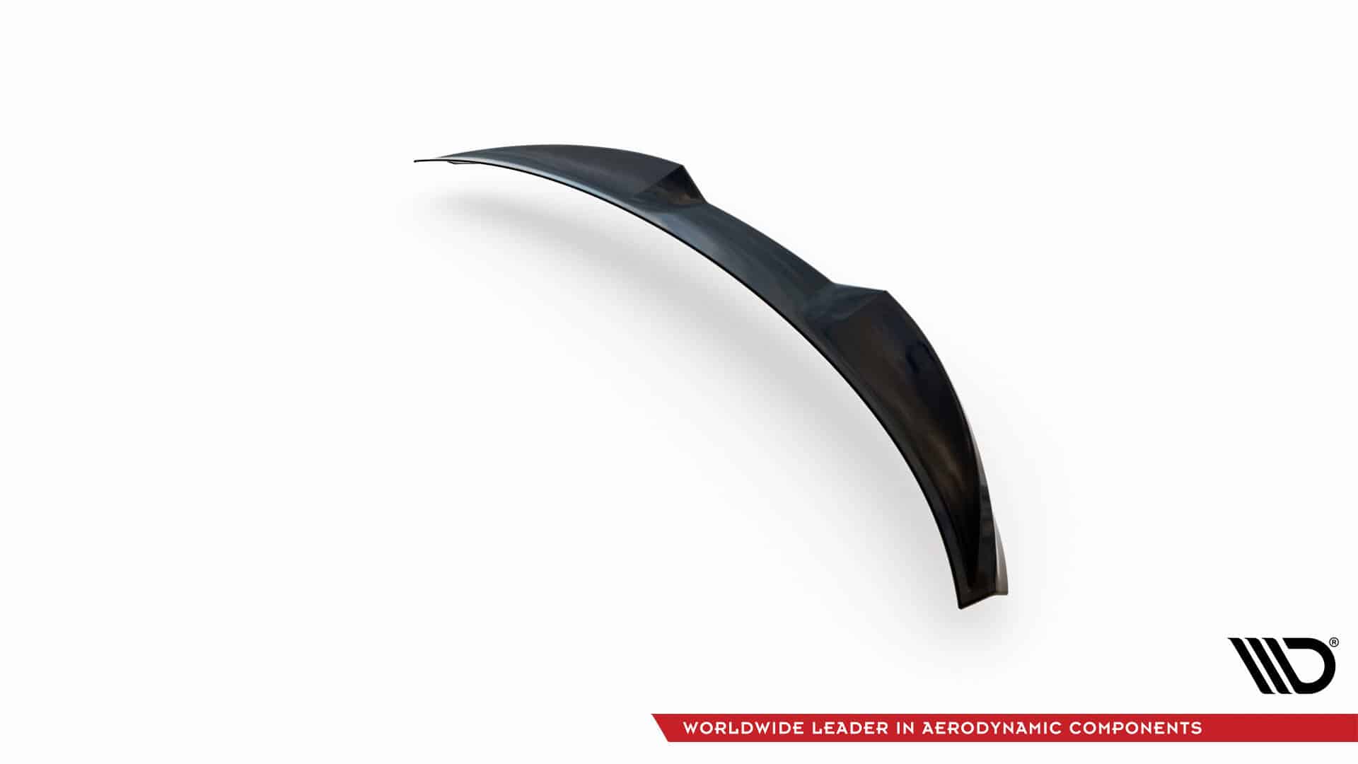 MAXTON DESIGN - Spoiler kufra 3D Mercedes-Benz CLA Coupe C118 Facelift, Čierny lesk – Obrázok 4