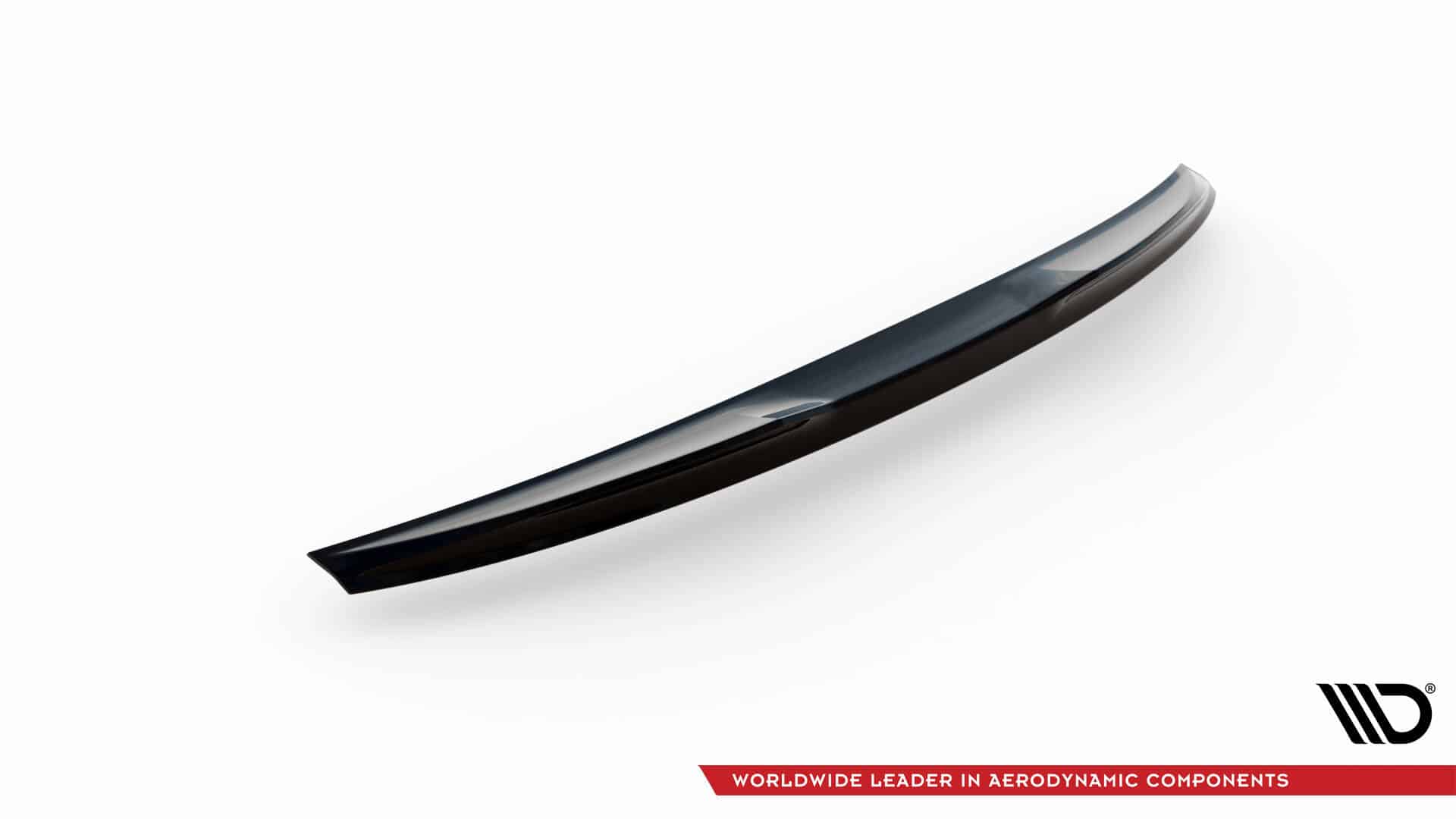 MAXTON DESIGN - Spoiler kufra 3D Mercedes-Benz CLA Coupe C118 Facelift, Čierny lesk – Obrázok 3