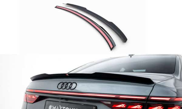 MAXTON DESIGN - Spoiler kufra  Audi S8 / A8 S-Line D5 Facelift, Čierny lesk