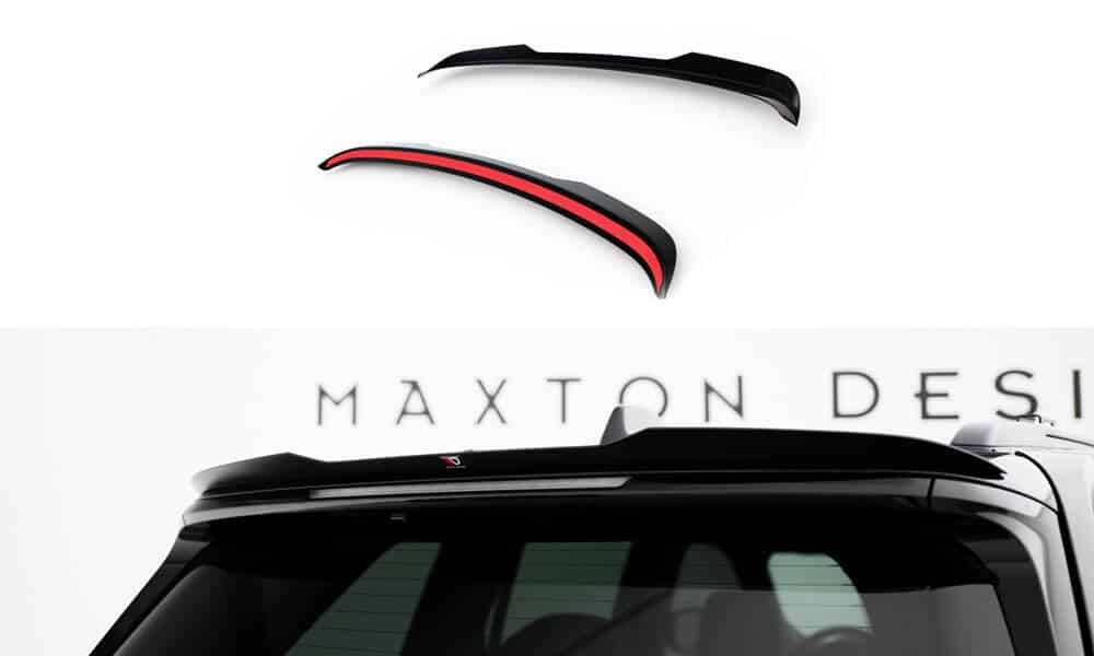 MAXTON DESIGN - Predlženie spoilera kufra Jeep Grand Cherokee Trailhawk Mk5, Čierny lesk
