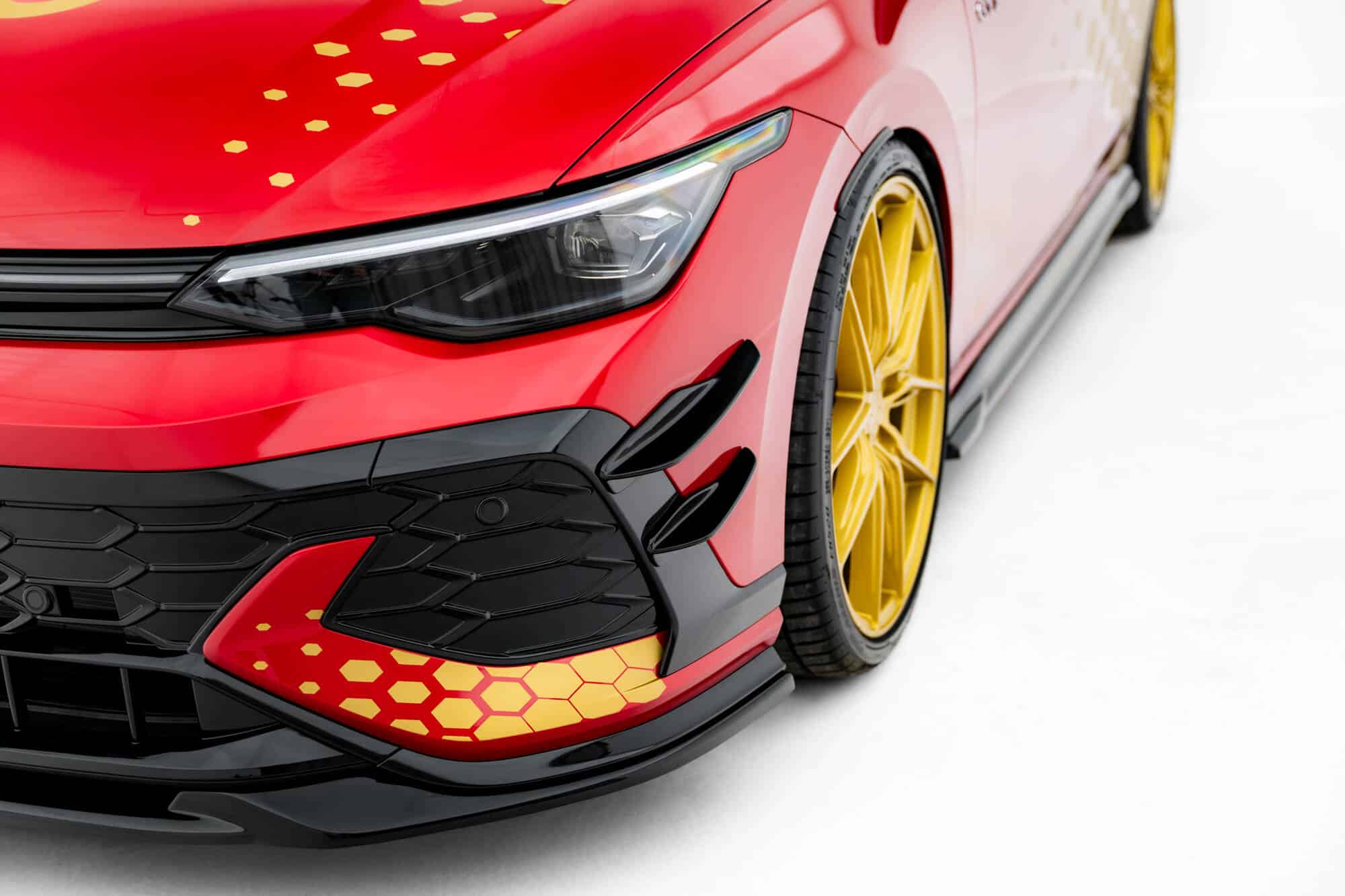 MAXTON DESIGN - Krídelka nárazníka , Volkswagen Golf GTI Clubsport Mk8 Facelift – Obrázok 6