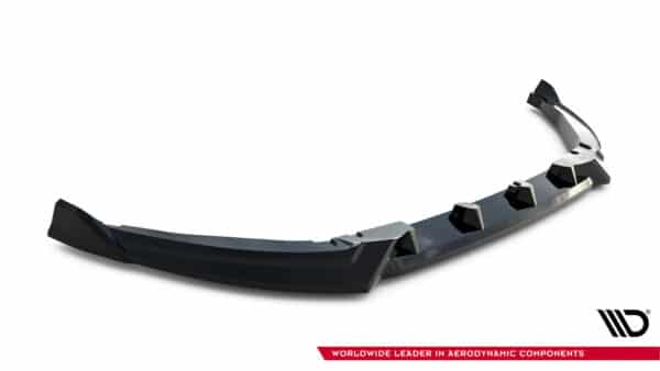 MAXTON DESIGN - Spoiler pod predný nárazník Abarth 500e, Čierny lesk – Obrázok 4