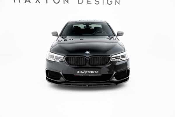 MAXTON DESIGN - Spoiler pod predný nárazník vhodné pre BMW M550i Sedan G30 ,Čierny lesk – Obrázok 2