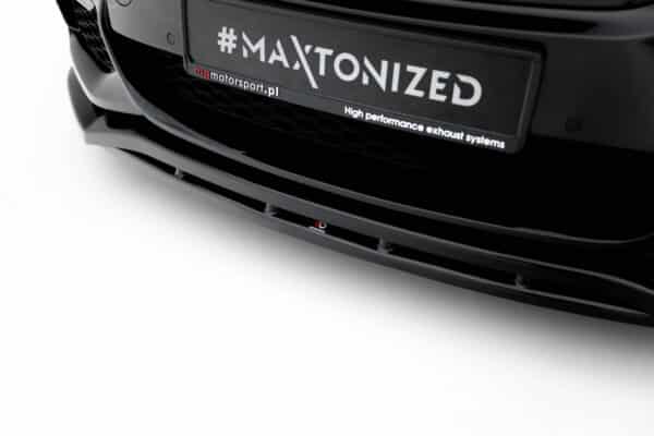 MAXTON DESIGN - Spoiler pod predný nárazník vhodné pre BMW M550i Sedan G30 ,Čierny lesk – Obrázok 3