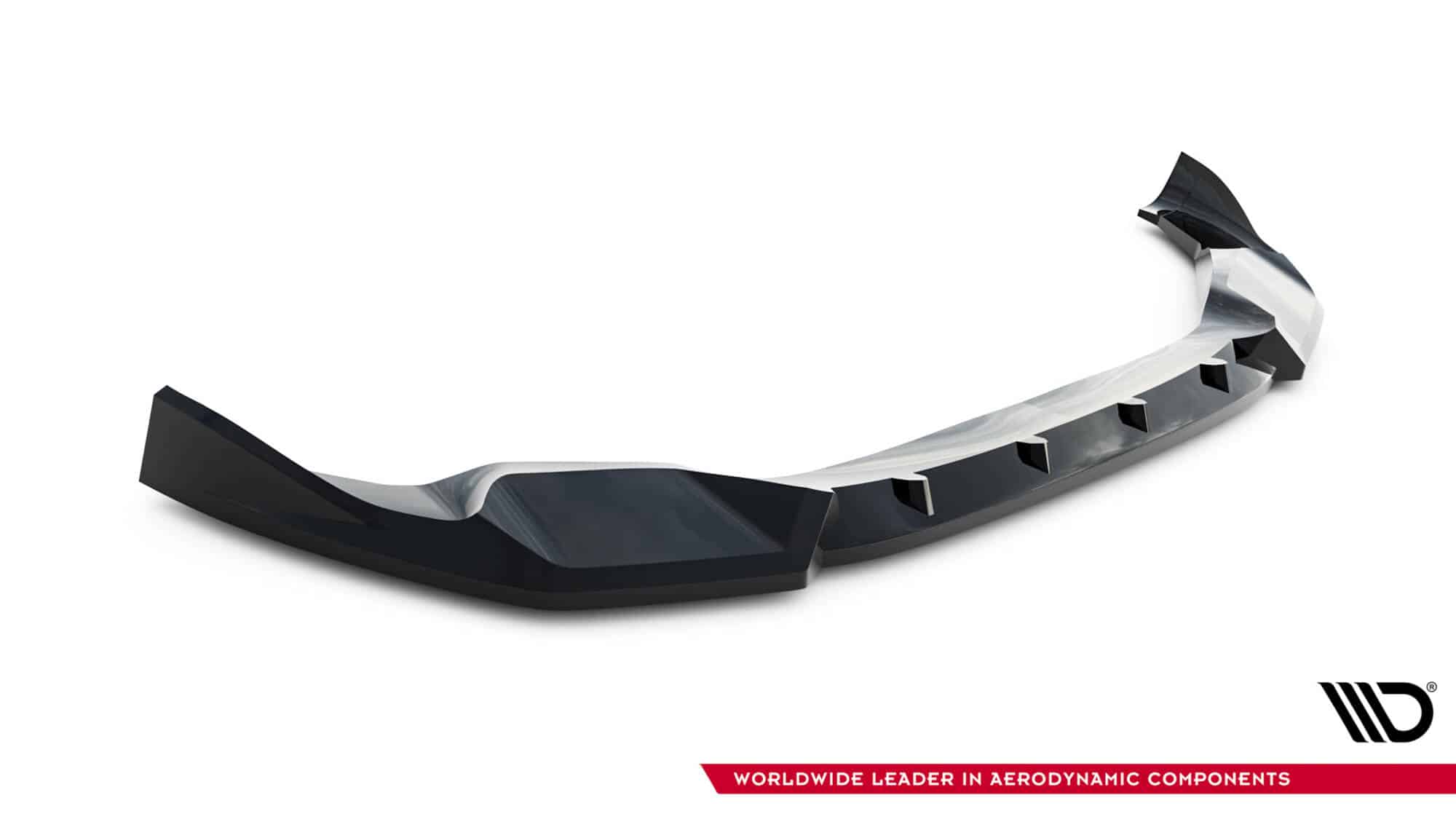 MAXTON DESIGN - Spojler pod predný nárazník vhodné pre BMW X3 M F97, Čierny lesk – Obrázok 4