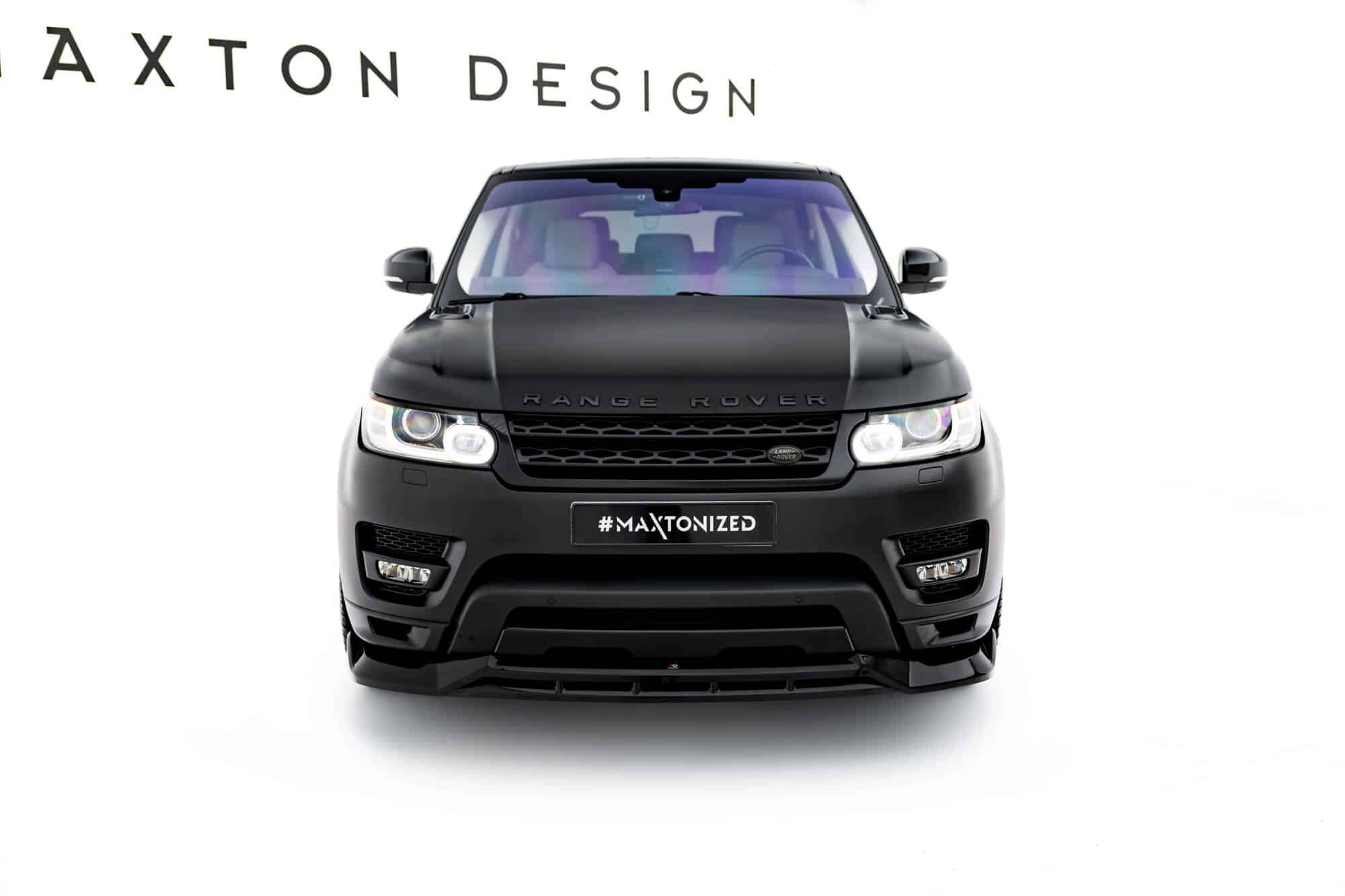 MAXTON DESIGN - Spojler pod predný nárazník Land Rover Range Rover Sport Mk2, Čierny lesk – Obrázok 6