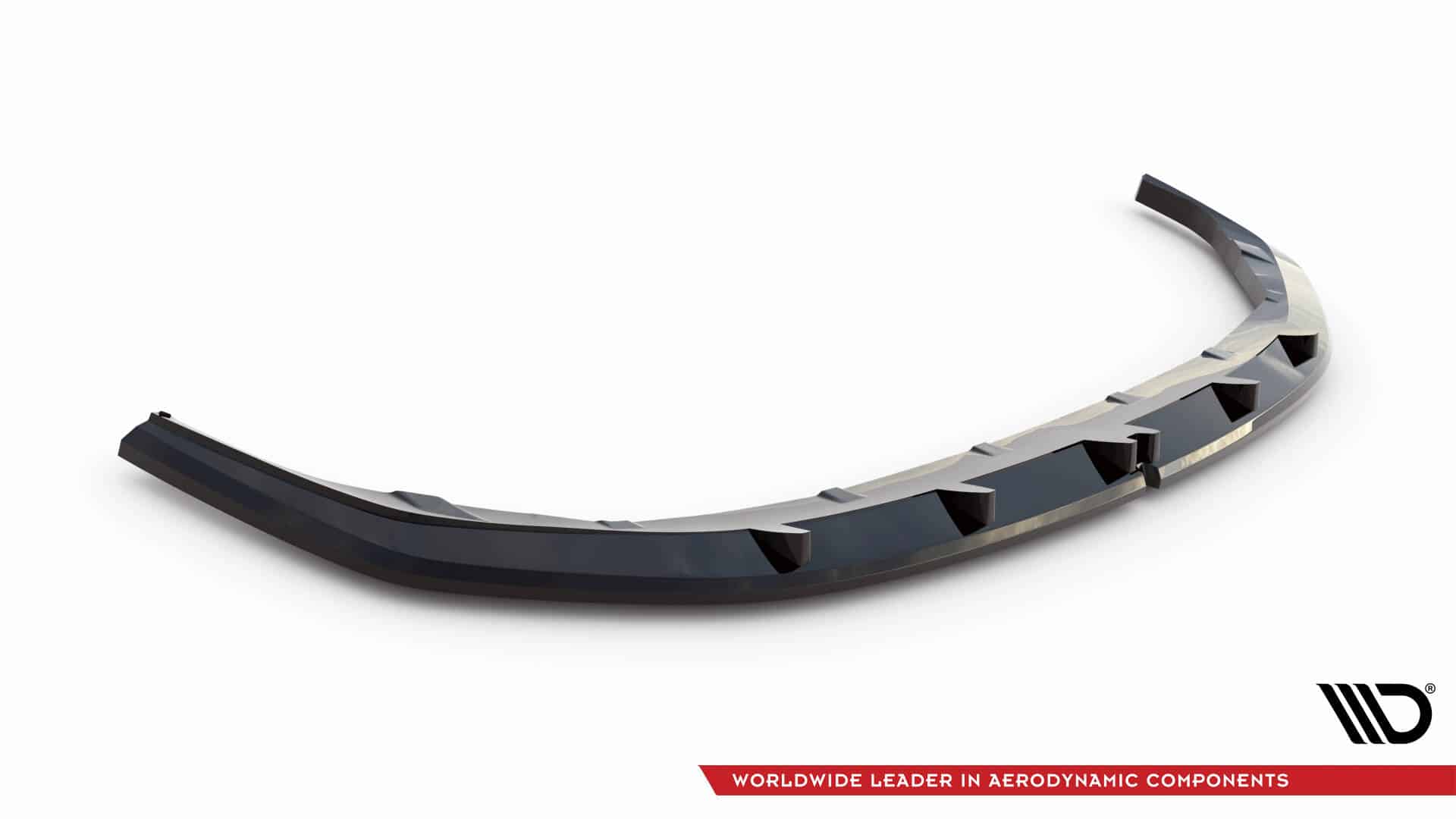 MAXTON DESIGN - Spoiler pod predný nárazník V.1 vhodné pre BMW M135i/M-Pack F70 ,Čierny lesk – Obrázok 4